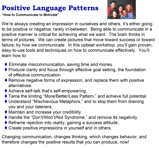 Ronald Kaufman communication skills keynote